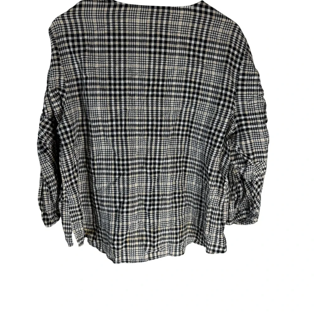 Zara basic plaid
